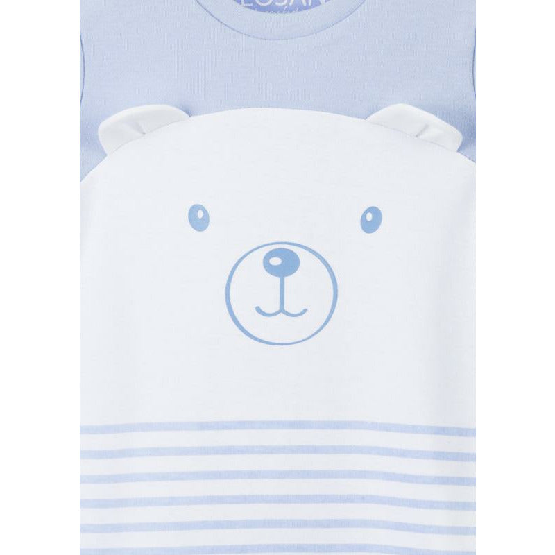 Pelele con cara de oso bebo 01V-P003AL