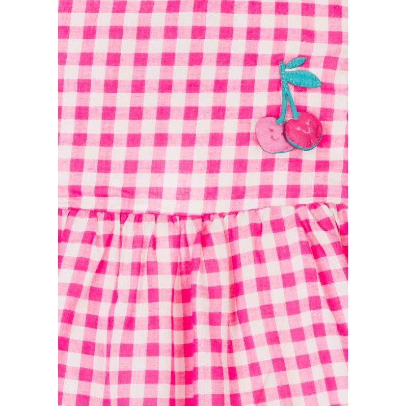 Vestido a cuadros bebe  018-7022