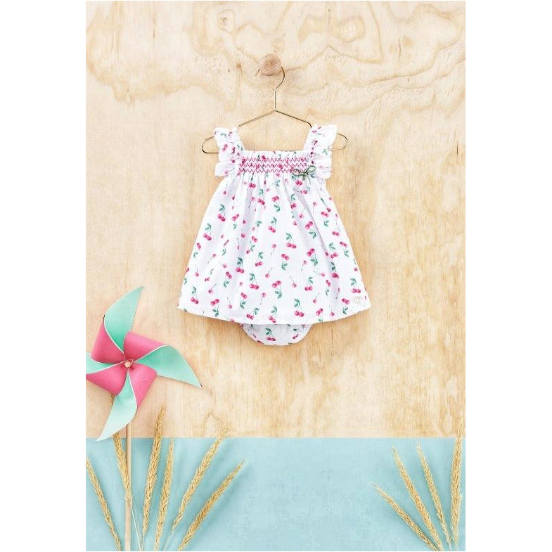 Vestido cerezas bebe 004-25341