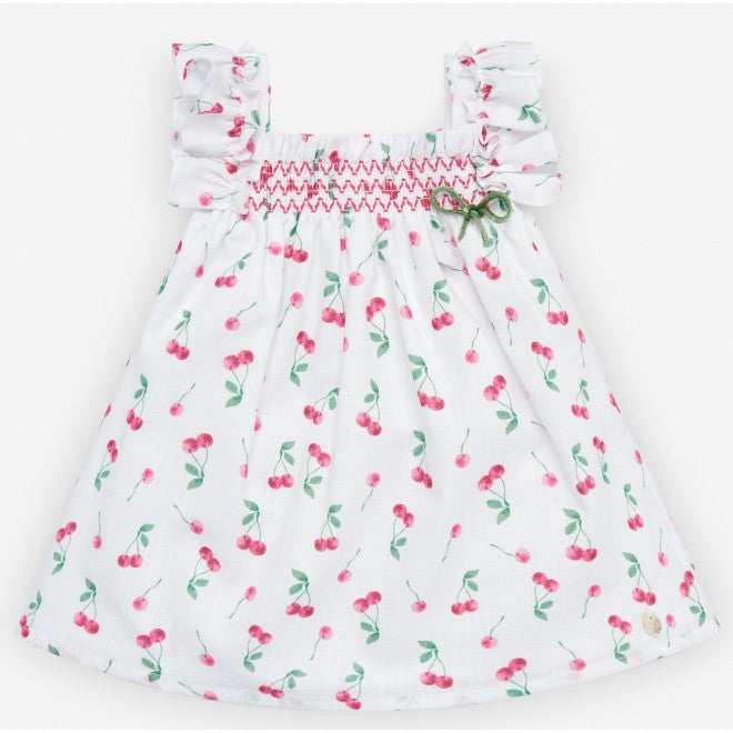 Vestido cerezas bebe 004-25341