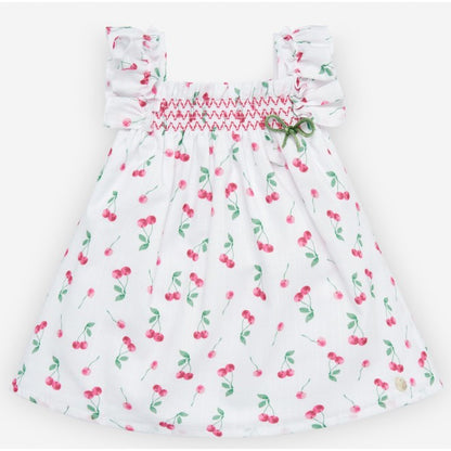 Vestido cerezas bebe 004-25341
